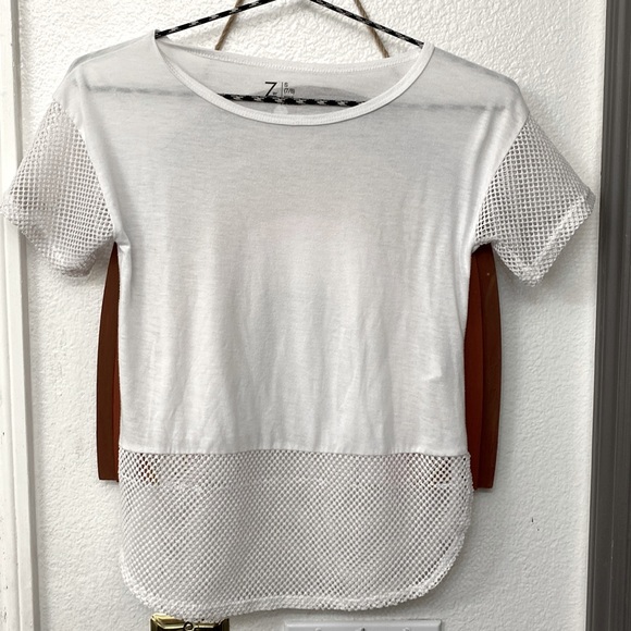 Girls Zella Mesh Top 🌵S 7/8 - Picture 1 of 6